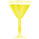 wineglass yellow icon
